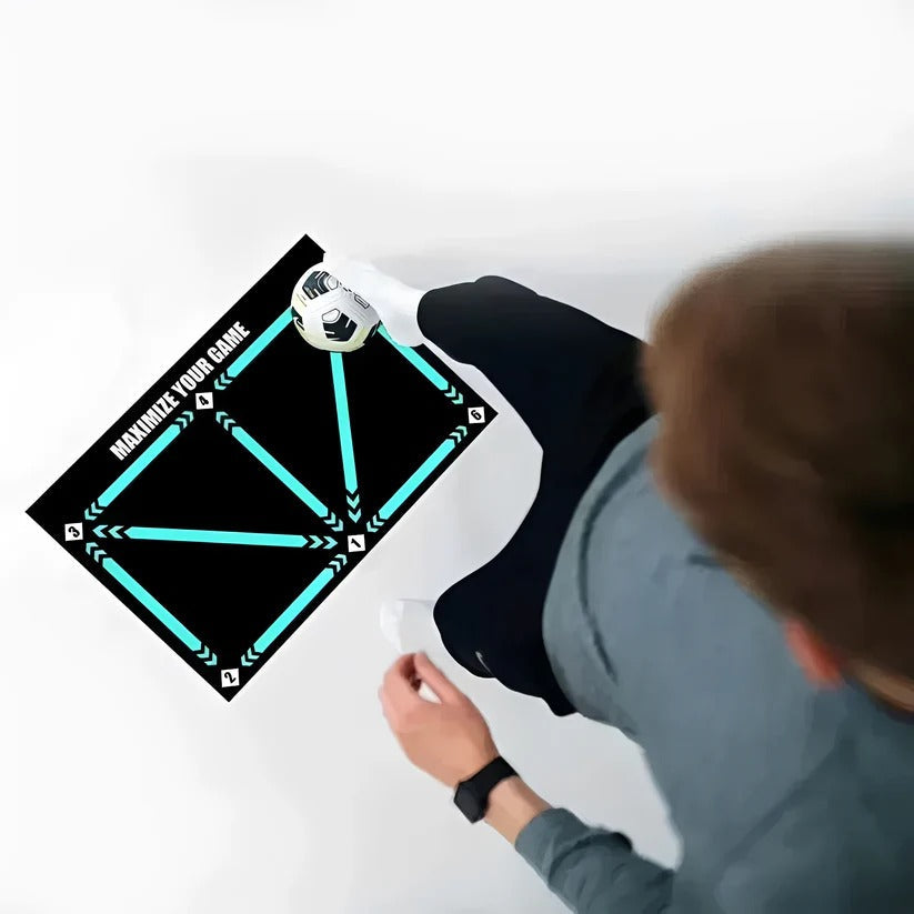 The AI-Coach Mat: Interactive Football Trainer with Professional Video System