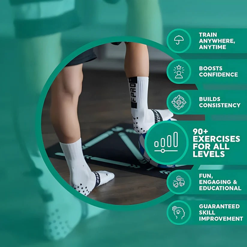 The AI-Coach Mat: Interactive Football Trainer with Professional Video System