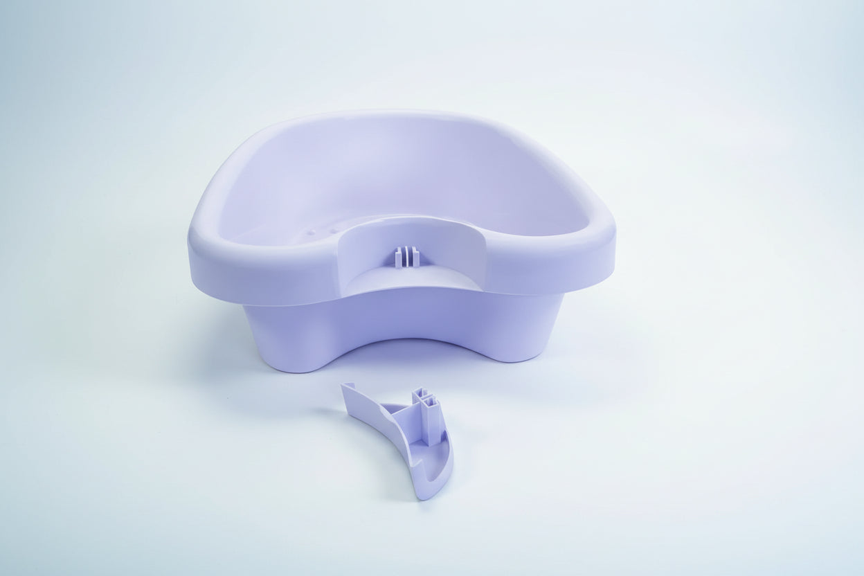 The Anchor-Soak: Deep-Basin Foot Tub with Integrated Massage Nodes
