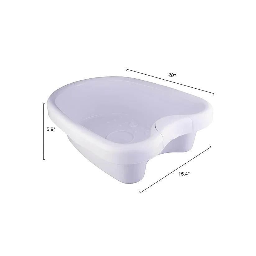 The Anchor-Soak: Deep-Basin Foot Tub with Integrated Massage Nodes