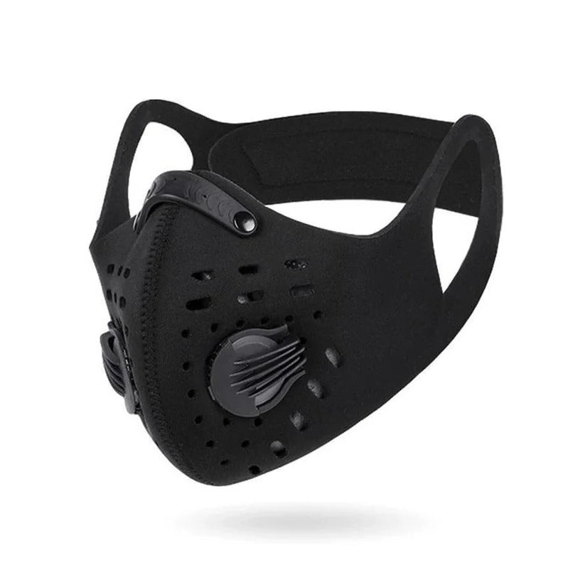 The Pure-Breath Mask: High-Airflow Reusable Face Mask with Carbon Filter