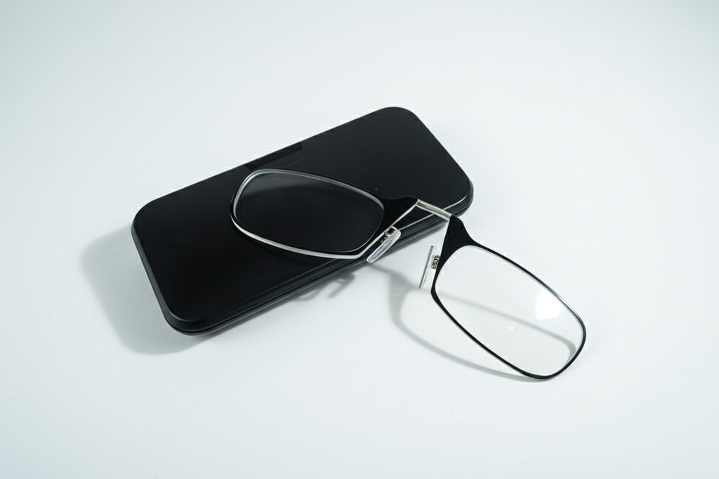 The Flat-Fold Grip: Retractable Silicone Nose Clip with Ultra-Slim Case