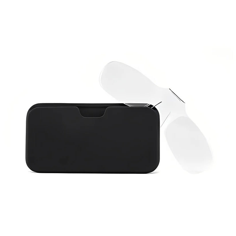 The Flat-Fold Grip: Retractable Silicone Nose Clip with Ultra-Slim Case