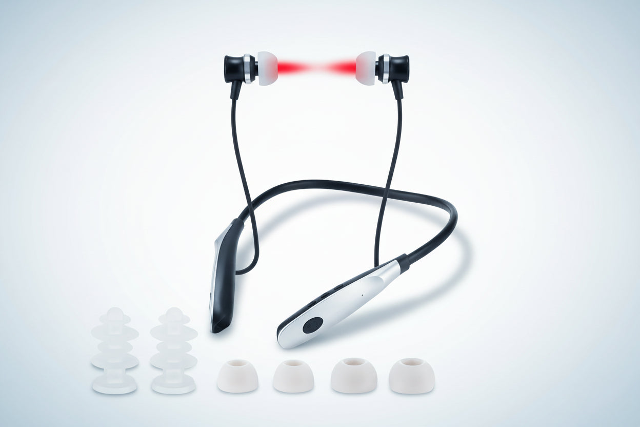 The Bi-Core Light: Rechargeable 650nm Device with Ear & Nasal Probes