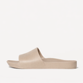 Cloud Slides Beige EVA Shower Slippers, Non-Slip Waterproof House Shoes for Men Women, Lightweight Indoor Outdoor Sandals